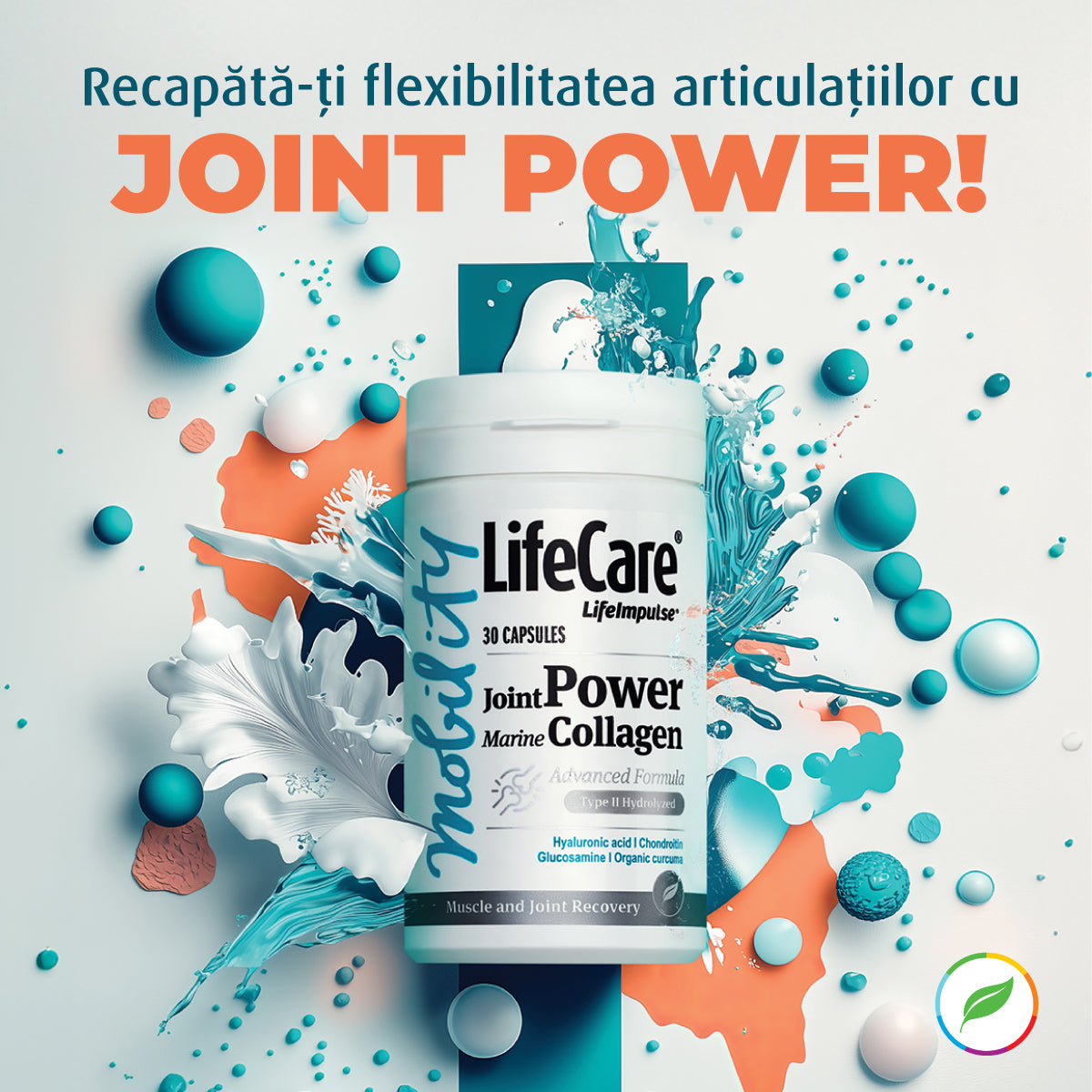 Joint Power, colagen marin hidrolizat tip II