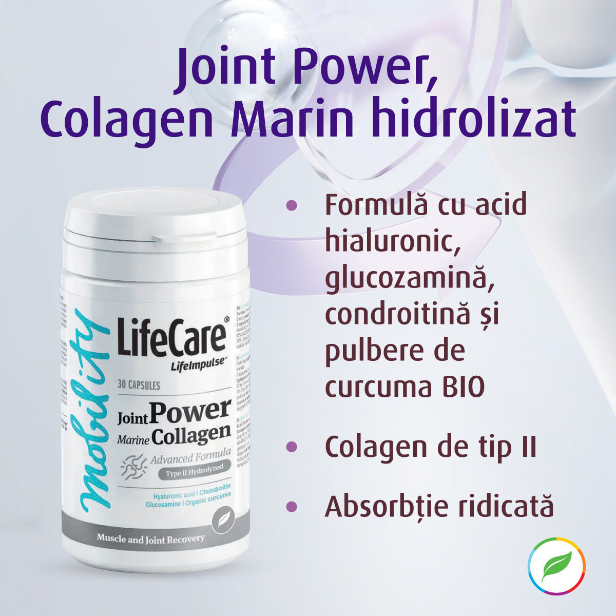 Joint Power, colagen marin hidrolizat tip II