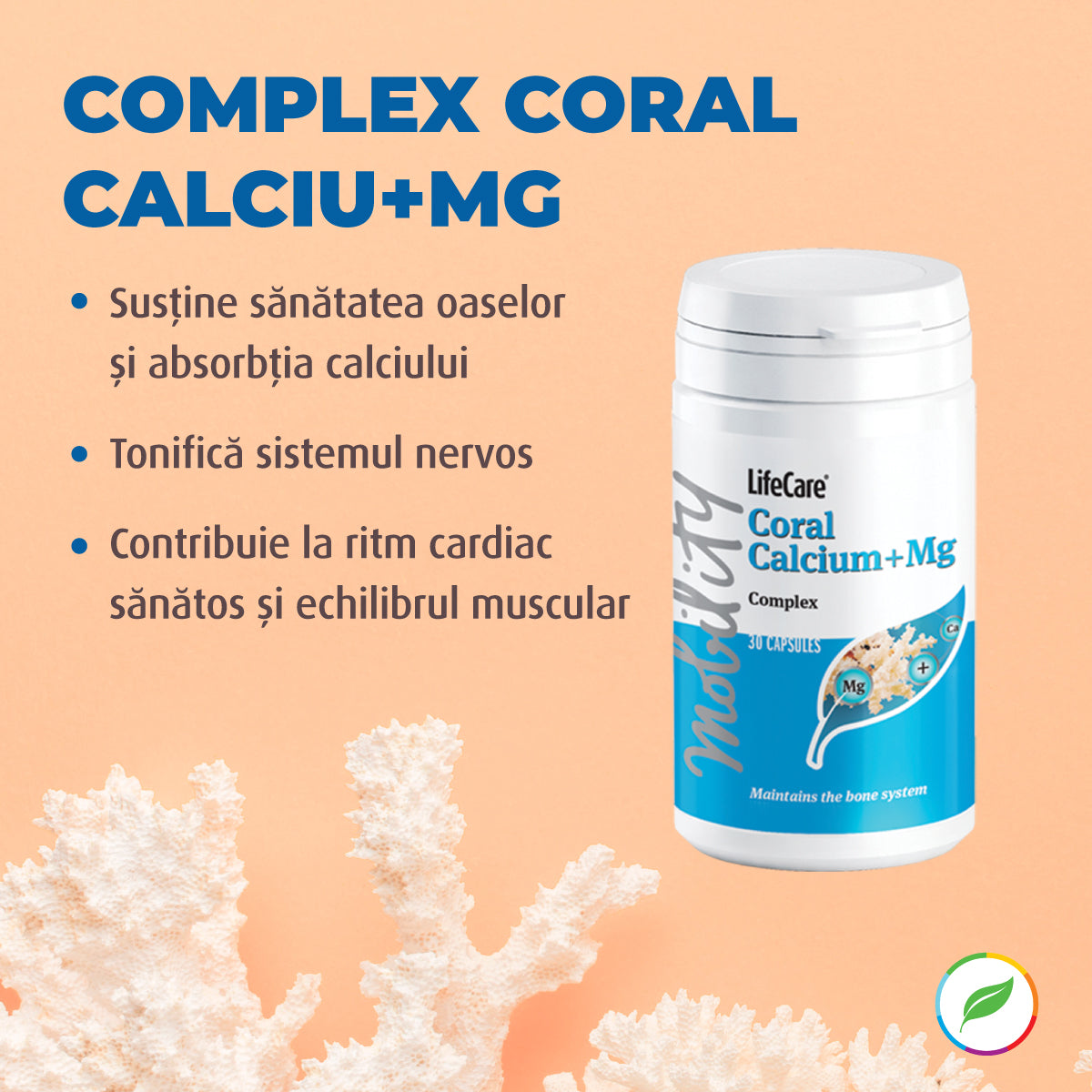 Complex Coral Calciu și Magneziu