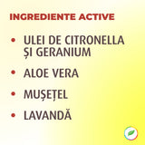 Protekt Spray, anti-insecte, cu citronela și plante BIO