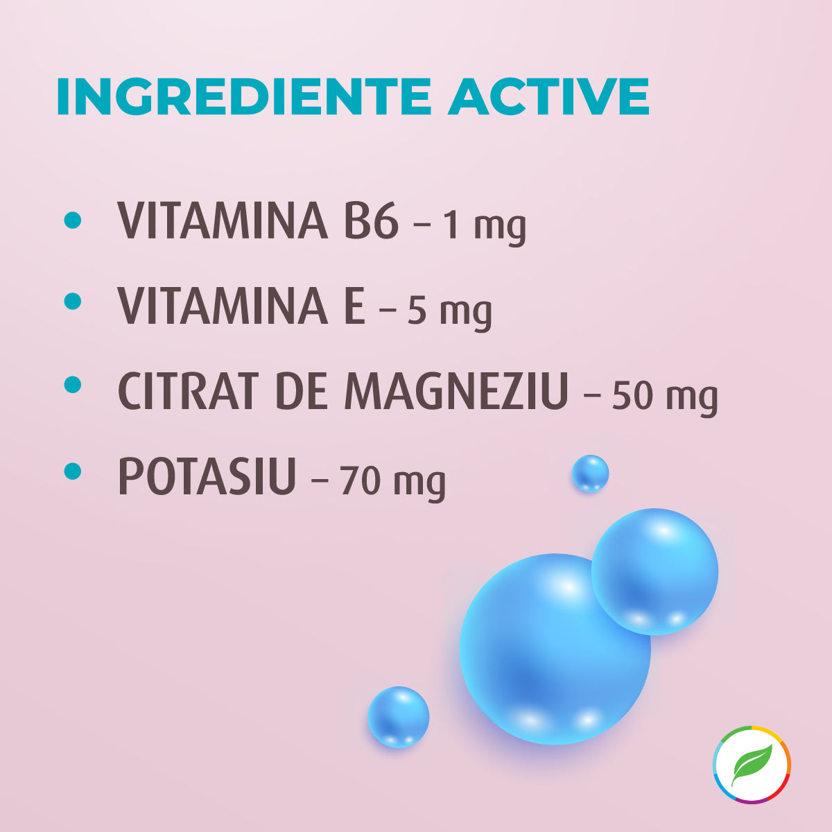 Happy & Relax Muscle, with potassium, magnesium and vitamin B6
