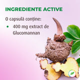 Glucomannan Extract, control natural al greutății