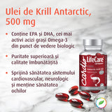 Ulei de Krill Antarctic, 500 mg