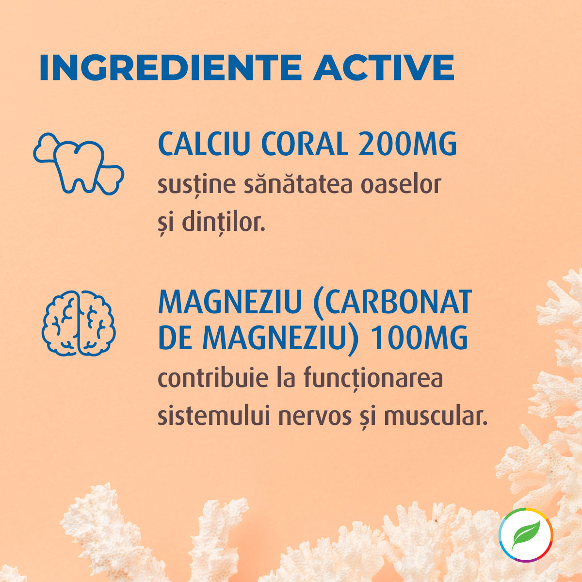 Complex Coral Calciu și Magneziu