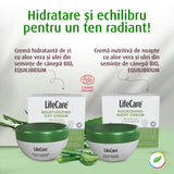 Cremă hidratantă de zi cu aloe vera și ulei din semințe de cânepă BIO, EQUILIBRIUM