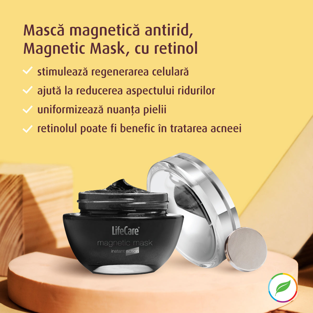 Magnetic Mask, cu retinol și Matrixyl® 3000, antirid