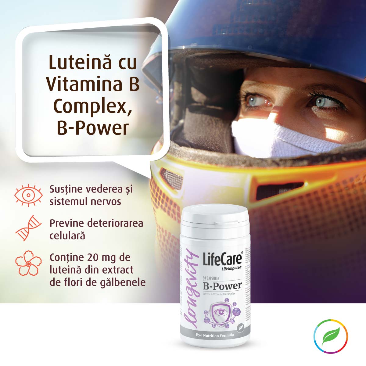 B-Power Complex with Lutein and Vitamin B