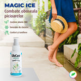 Magic ICE, cu plante BIO, elixir răcoritor pentru picioare obosite