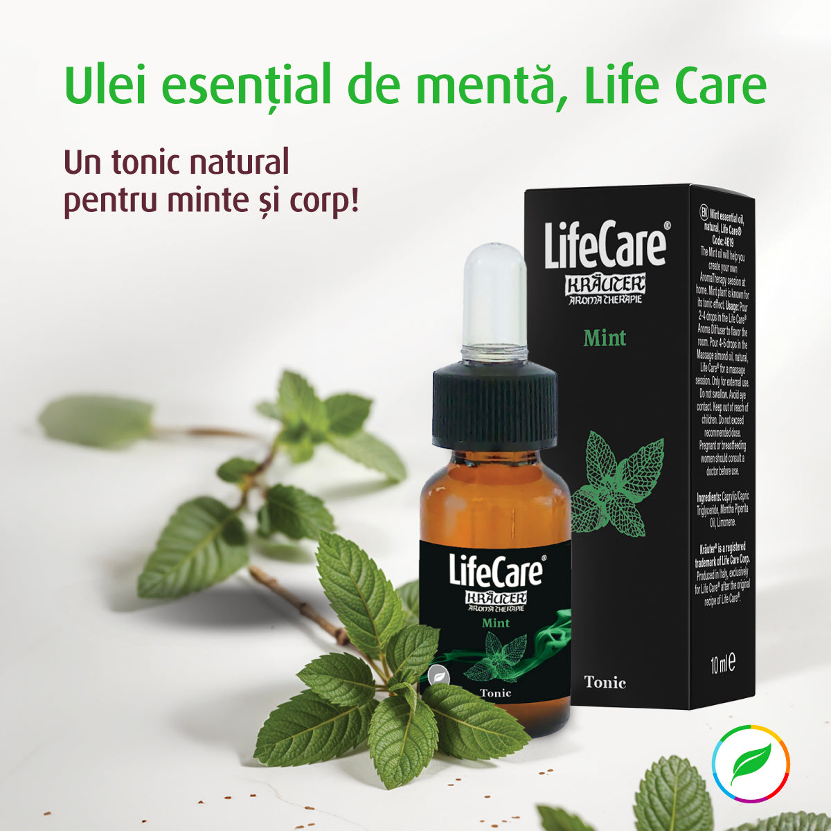 Ulei esențial de Mentă, natural