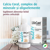 Calciu Coral, supliment alimentar lichid pentru articulații, complex de minerale și oligoelemente