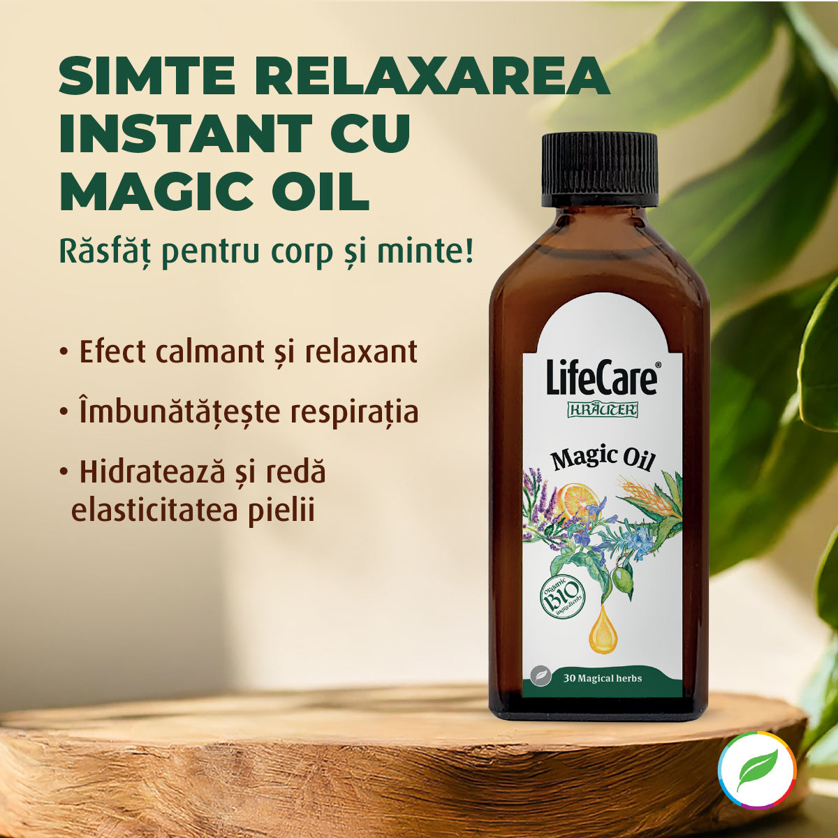 Magic Oil, ulei natural, pentru o relaxare completă