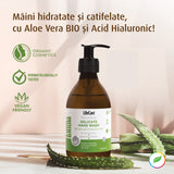Săpun lichid cu aloe vera BIO și acid hialuronic, EQUILIBRIUM