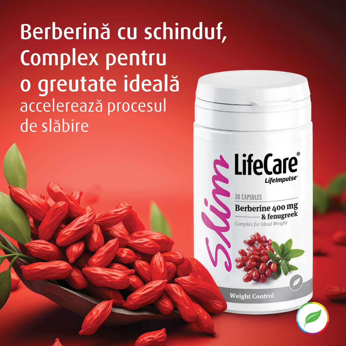 Berberină cu schinduf, Complex pentru o greutate ideală