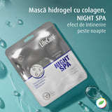 Masca hidrogel cu colagen, NIGHT SPA