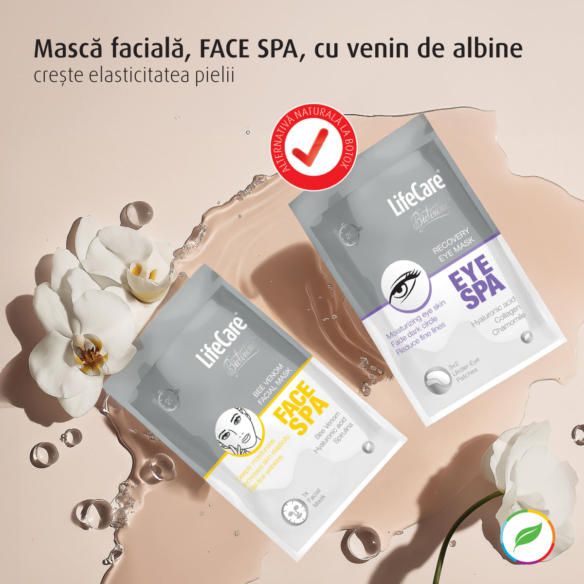 FACE SPA, mască facială, cu venin de albine