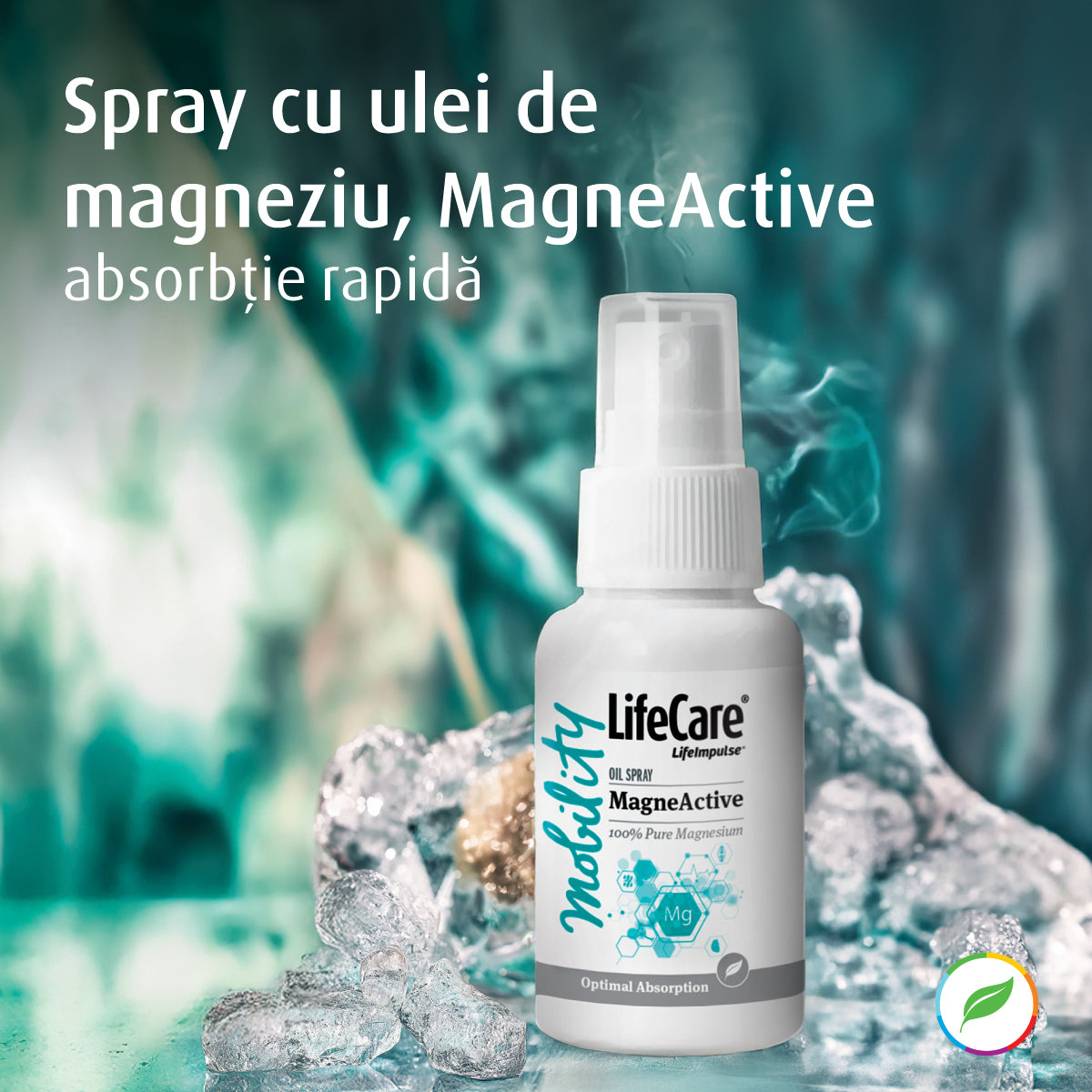 MagneActive, spray cu ulei de magneziu