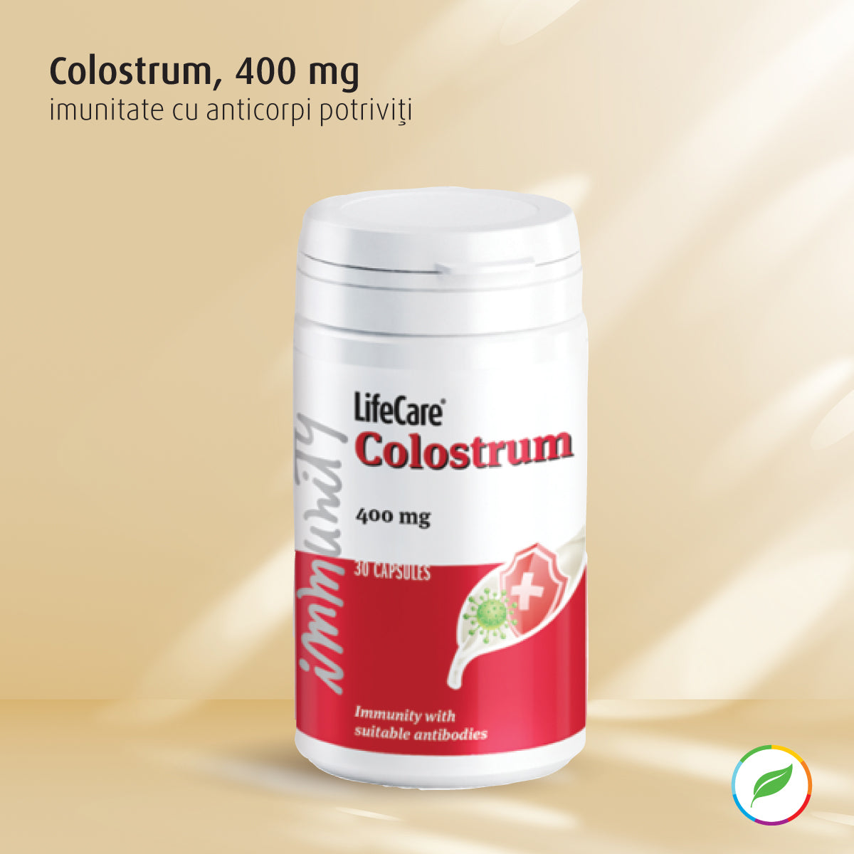 Colostrum 400 mg, pentru echilibru imunitar