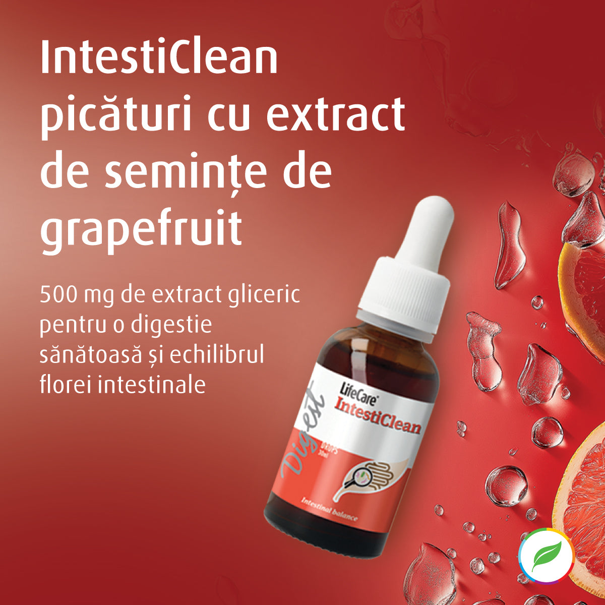 IntestiClean pentru echilibru digestiv