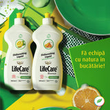 Detergent BIO pentru vase, cu ulei esențial de lemongrass