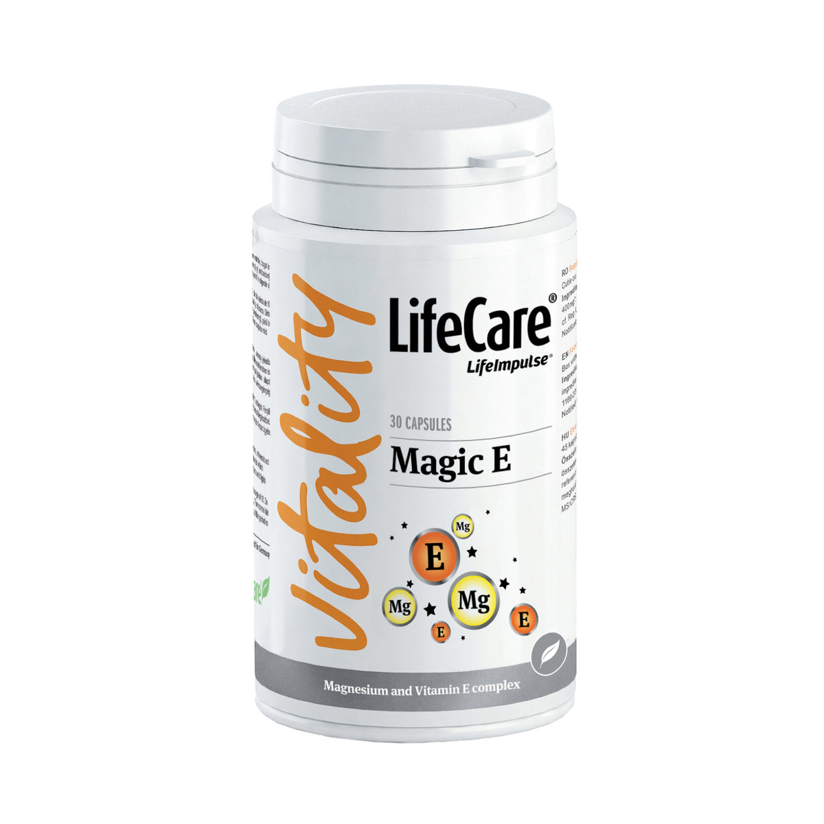 Magic e, with magnesium and vitamin E