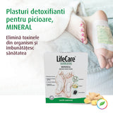 Detoxifying patch for legs, mineral