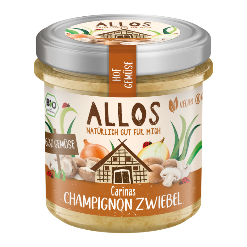 ECO Crema tartinabila vegan cu ciuperci si ceapa 135g