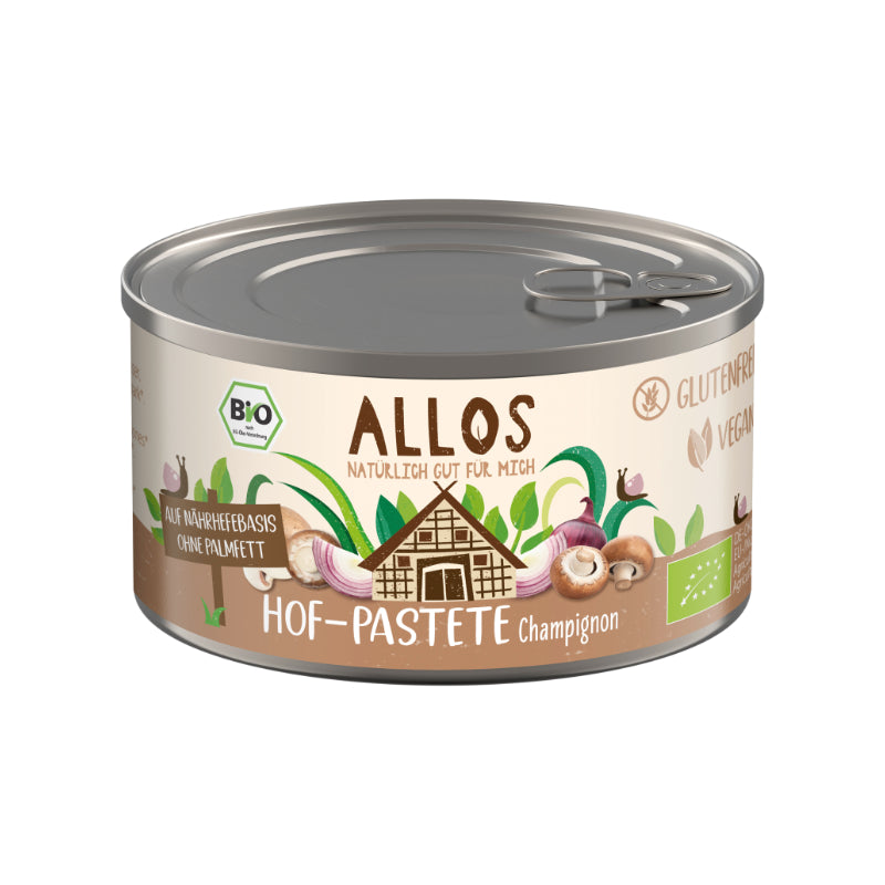 ECO Pateu vegetal cu ciuperci 125g