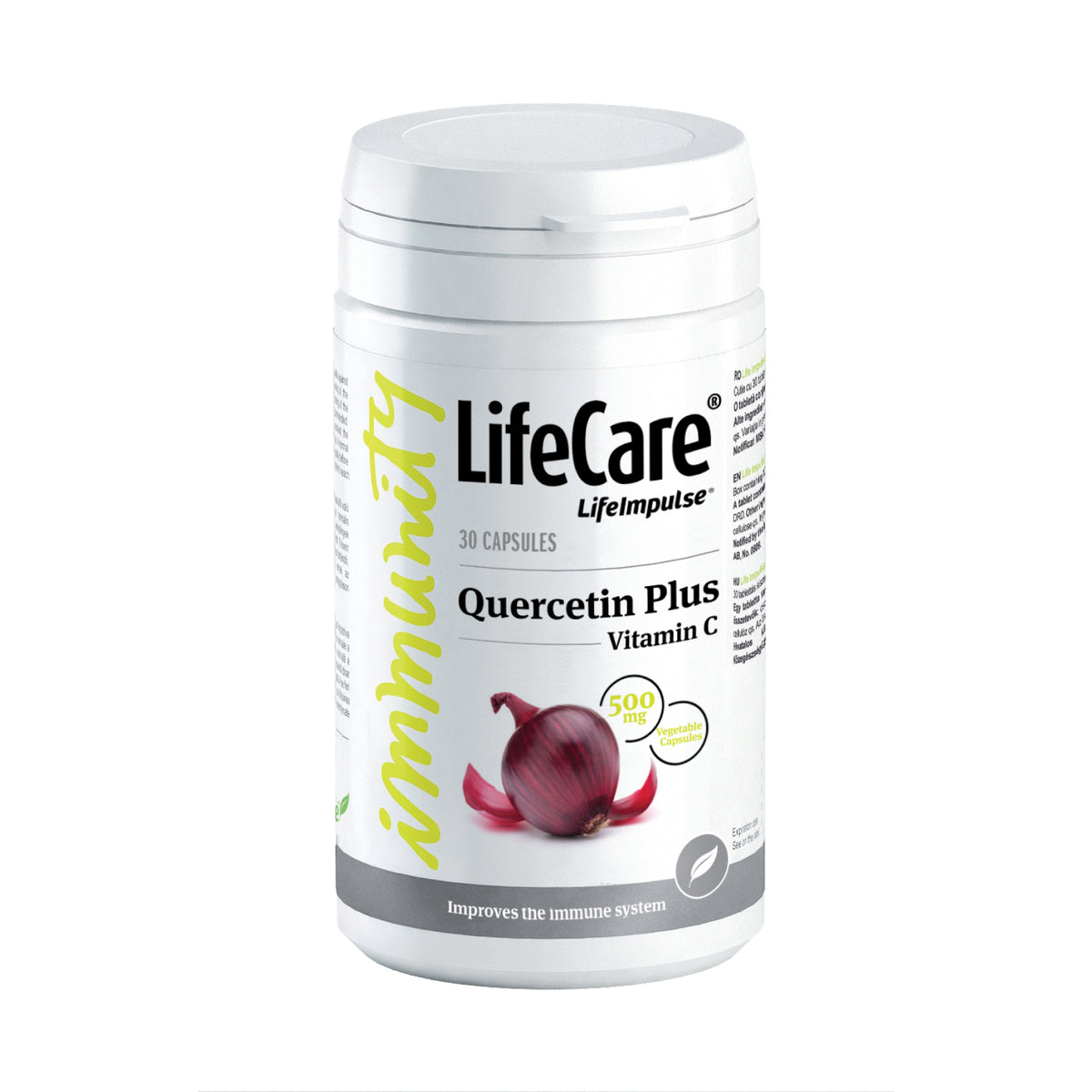 Quercetin Plus Vitamin C, 500 mg