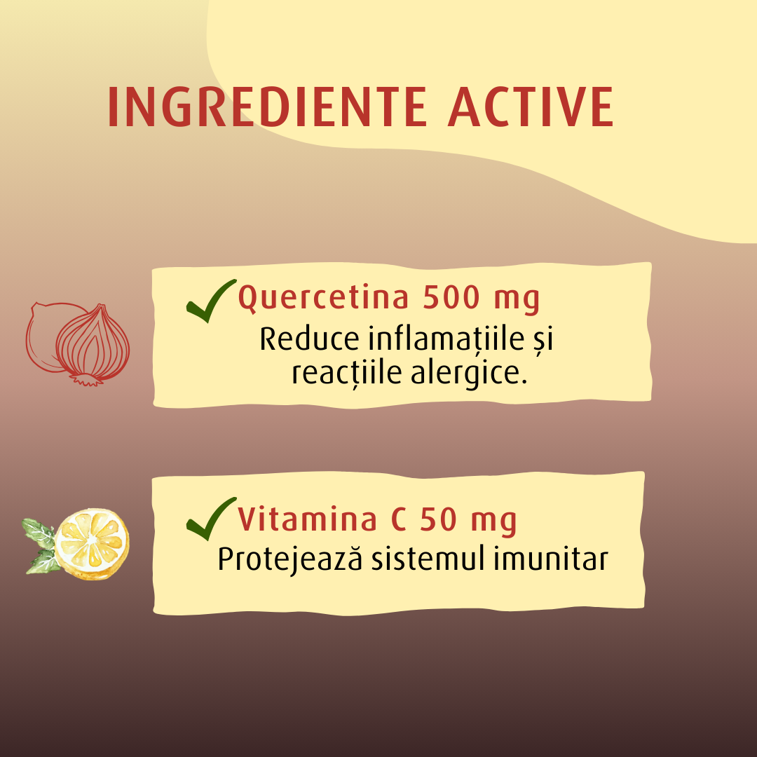 Quercetin Plus Vitamin C, 500 mg