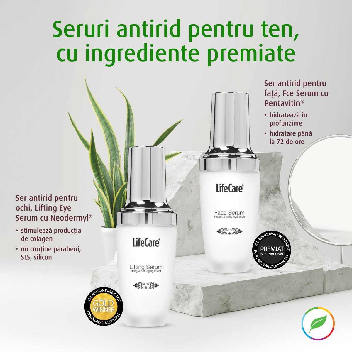 Face Serum cu Pentavitin, ser antirid pentru față