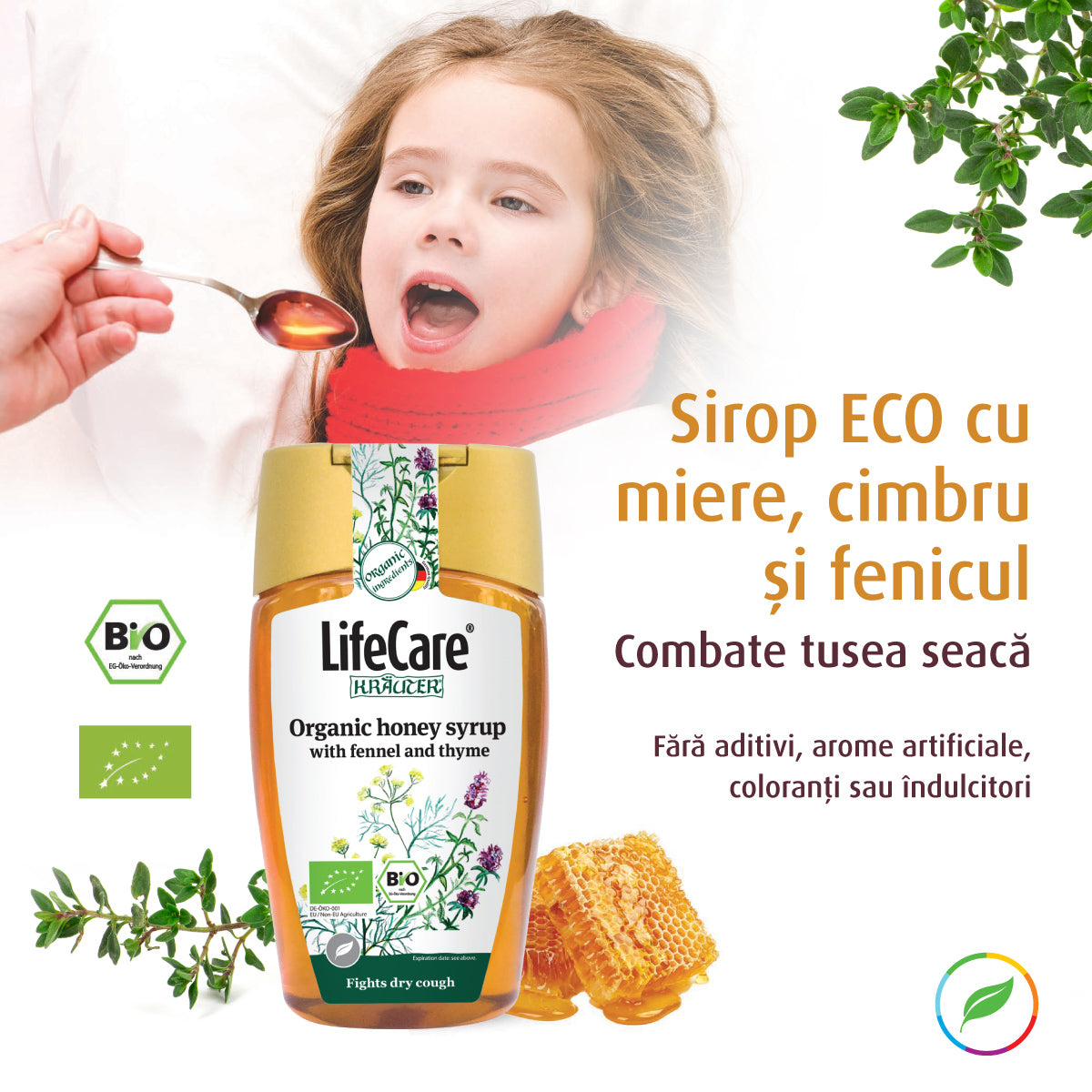 Eco syrup, antitussive, with fennel and thyme