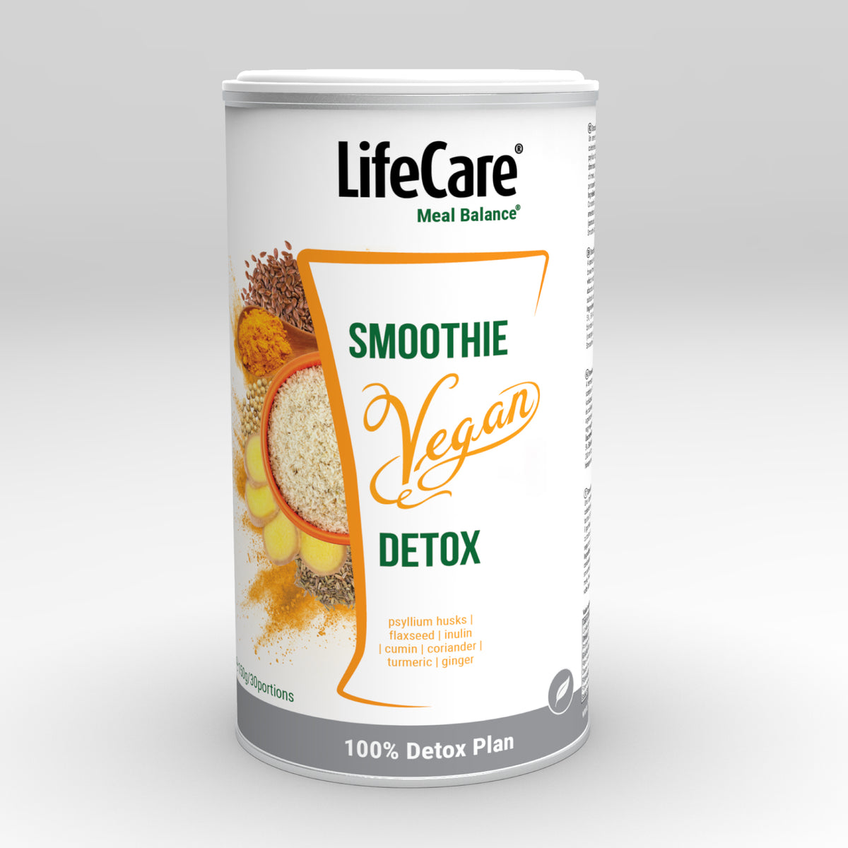 Smoothie Vegan, Detox, pe bază de țărâțe de psyllium