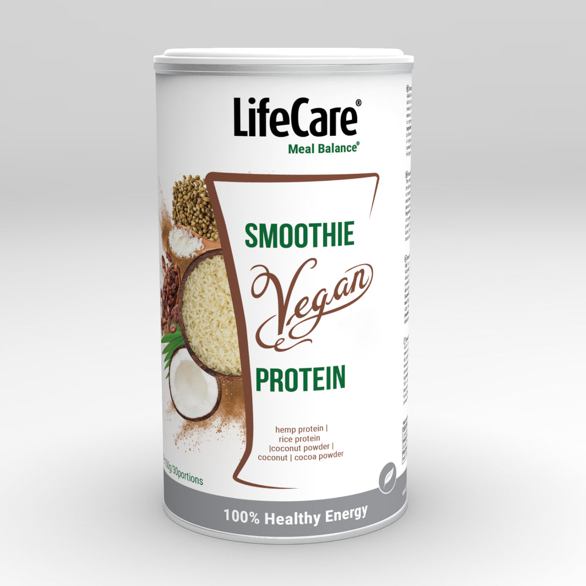 Smoothie Vegan, Protein, pe bază de cânepă BIO