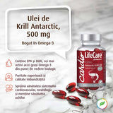 Ulei de Krill Antarctic, 500 mg