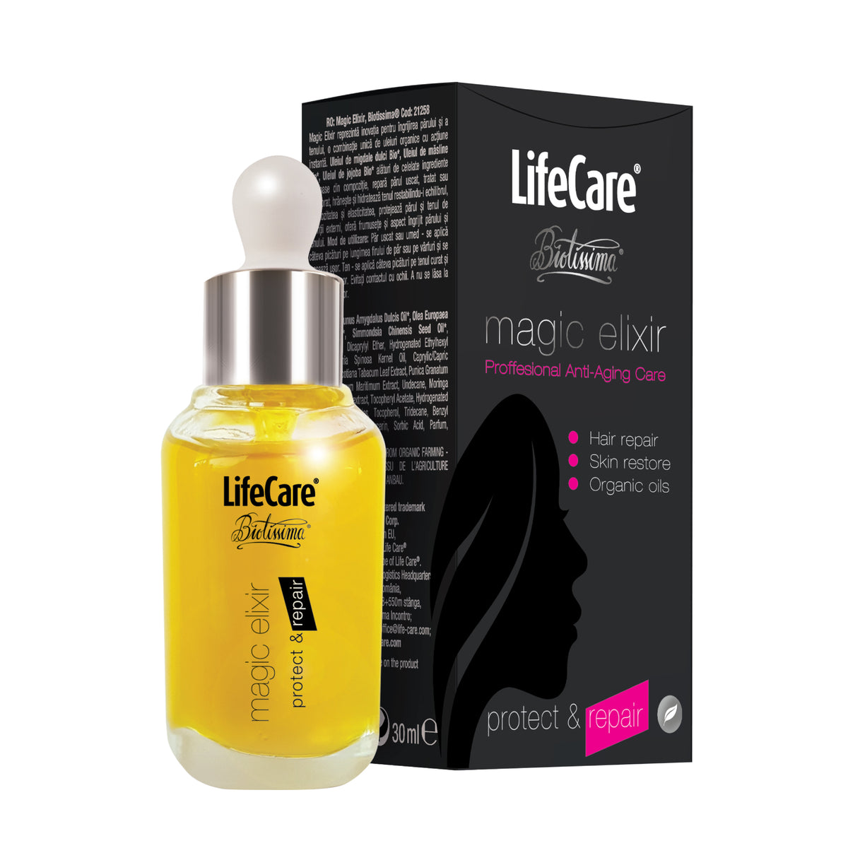 Magic Elixir, cu plante BIO, ulei pentru păr și piele