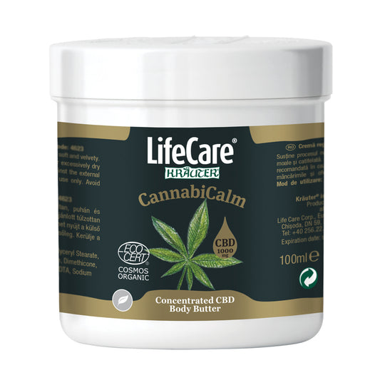 Unt de corp CannabiCalm, cu CBD 1000 mg 1812