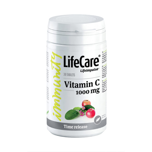 Vitamin C 1000 mgm with prolonged release, daily protection for immunity