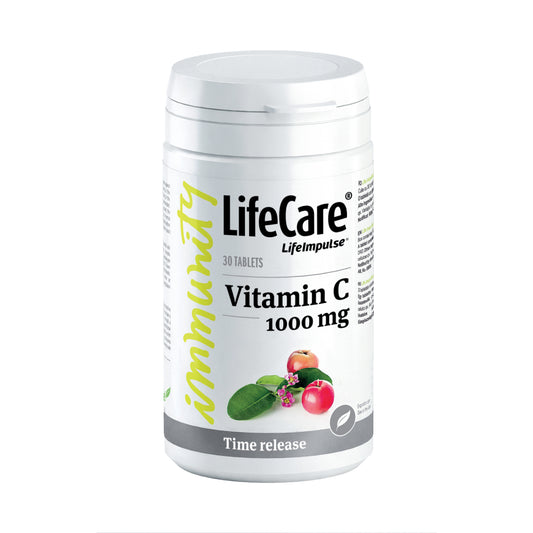 Vitamina C 1000 mgm cu eliberare prelungită, protecție zilnică pentru imunitate 1813