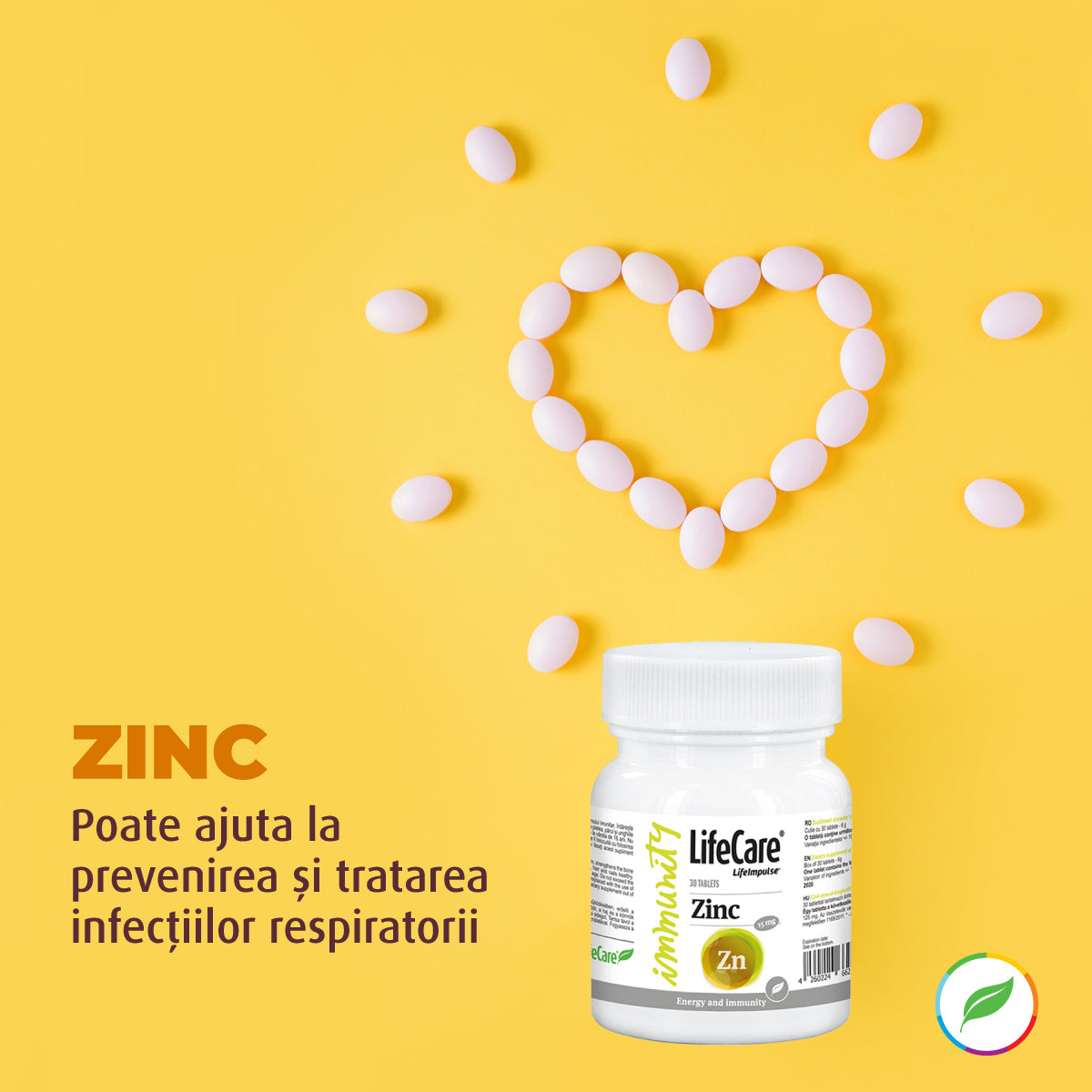Zinc pentru imunitate