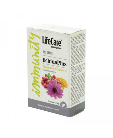 EchinaPlus cu echinaceea, propolis si vitamina C, Life Care®