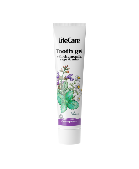 Pasta de dinti gel, cu plante BIO, Life Care®