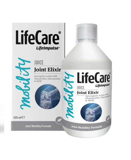 Supliment alimentar lichid pentru articulatii, Joint Elixir, Actiune Sinergica cu Condroitina, Glucozamina si MSM, Life Care®