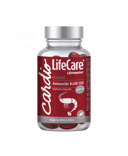 Ulei de Krill Antarctic, 500 mg, Life Care®