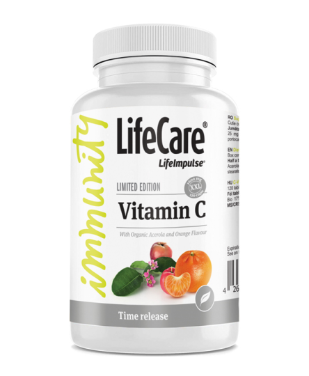 Vitamina C, XXL-1600 mg, Life Care®