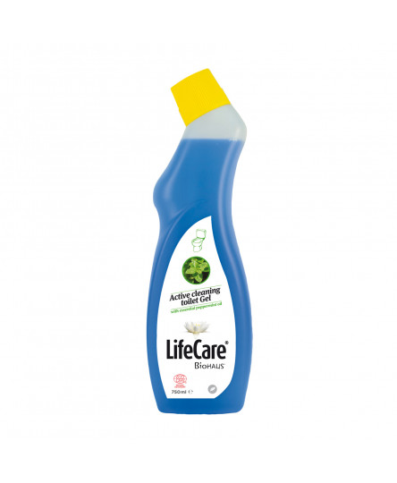 Active Gel, pentru curatarea vasului de toaleta cu ulei esential de menta, Life Care®