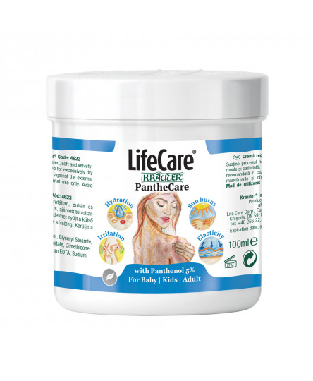 Crema regeneranta, cu pantenol 5%, Life Care®