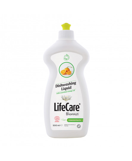 Detergent BIO pentru vase, cu ulei esential de portocale, Life Care®