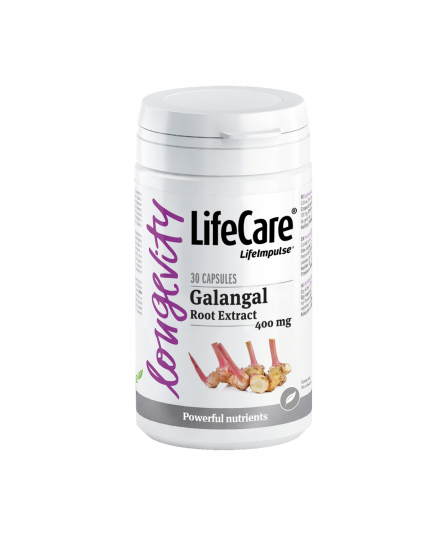 Extract de Radacina de Galangal, 400 mg, Life Care®