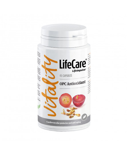 OPC Antioxidant, cu extract din samburi de struguri, Life Care®
